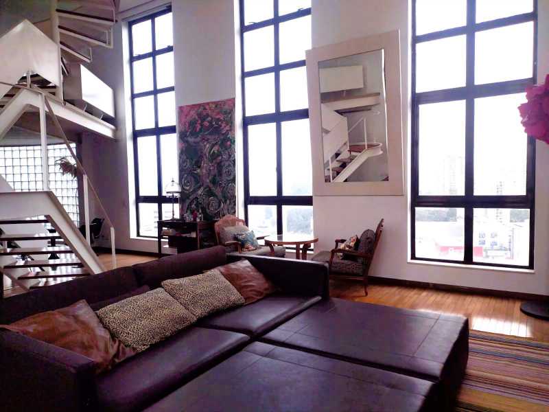 Condomínio Condomínio Edifício Tribeca - Ótima localização - Cobertura 1 quarto à venda Condomínio Edifício Tribeca - Vila Andrade, São Paulo - R$ 1.800.000 - BTCO10001