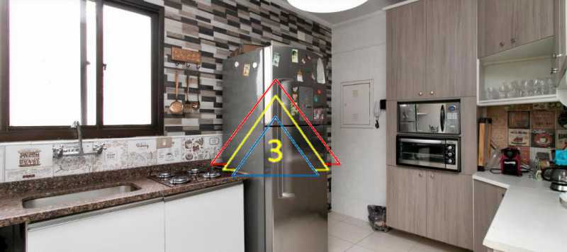 Conheça COZINHA do imóvel - Apartamento 3 quartos à venda Condomínio Villa Reggio - Vila Andrade, São Paulo - R$ 636.000 - BTAP30057 - 10 COZINHA - 10