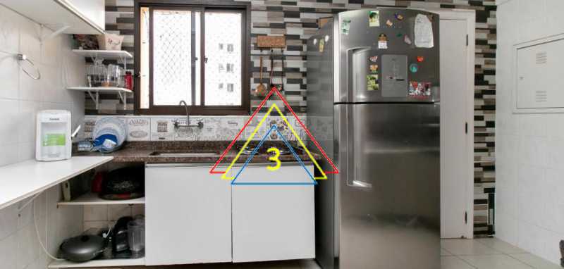 Conheça COZINHA do imóvel - Apartamento 3 quartos à venda Condomínio Villa Reggio - Vila Andrade, São Paulo - R$ 636.000 - BTAP30057 - 11 COZINHA - 11
