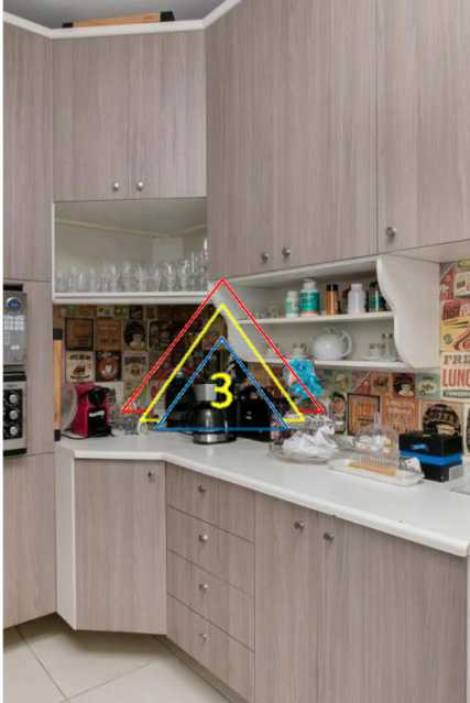 Conheça COZINHA do imóvel - Apartamento 3 quartos à venda Condomínio Villa Reggio - Vila Andrade, São Paulo - R$ 636.000 - BTAP30057 - 9 COZINHA - 9