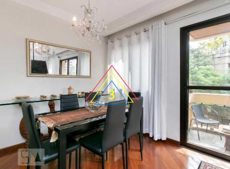 Conheça SALA DE JANTAR do imóvel - Apartamento 3 quartos à venda Condomínio Villa Reggio - Vila Andrade, São Paulo - R$ 636.000 - BTAP30057 - 5 SALA DE JANTAR - 5