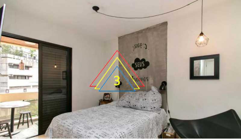 Conheça SUÍTE COM VARANDA do imóvel - Apartamento 3 quartos à venda Condomínio Villa Reggio - Vila Andrade, São Paulo - R$ 636.000 - BTAP30057 - 15 SUÍTE COM VARANDA - 15