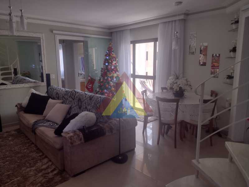 Conheça SALA PRIMEIRO PISO do imóvel - Cobertura à venda Estrada São Francisco, Parque Taboão, Taboão da Serra - R$ 860.000 - BTCO30009 - 8 SALA PRIMEIRO PISO - 8