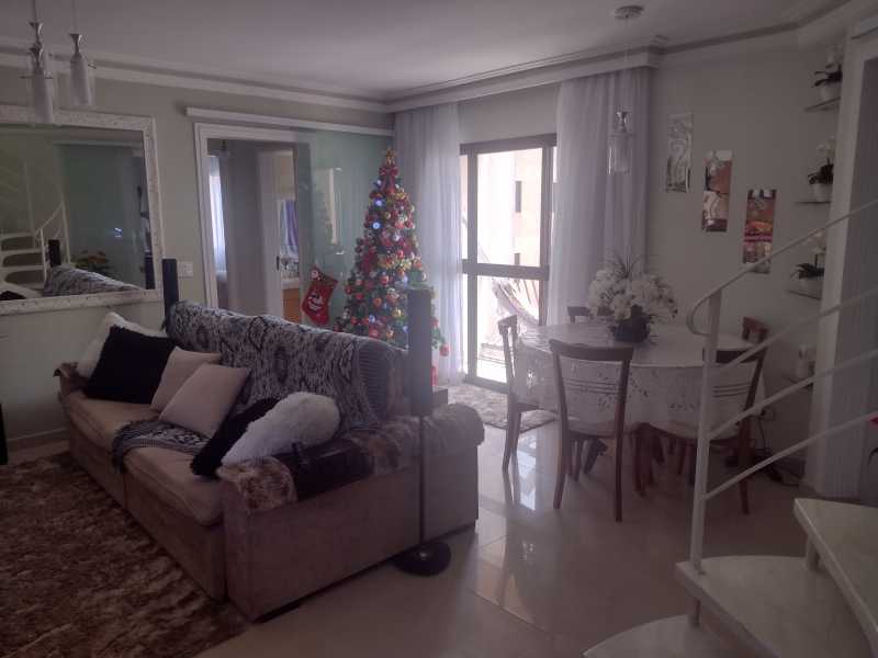 Condomínio Vida Melhor. - Ótima localização - Cobertura à venda Estrada São Francisco, Parque Taboão, Taboão da Serra - R$ 860.000 - BTCO30009