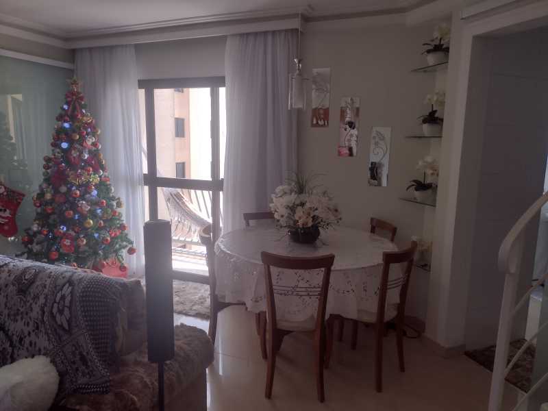 Condomínio Vida Melhor. - Ótima localização - Cobertura à venda Estrada São Francisco, Parque Taboão, Taboão da Serra - R$ 860.000 - BTCO30009