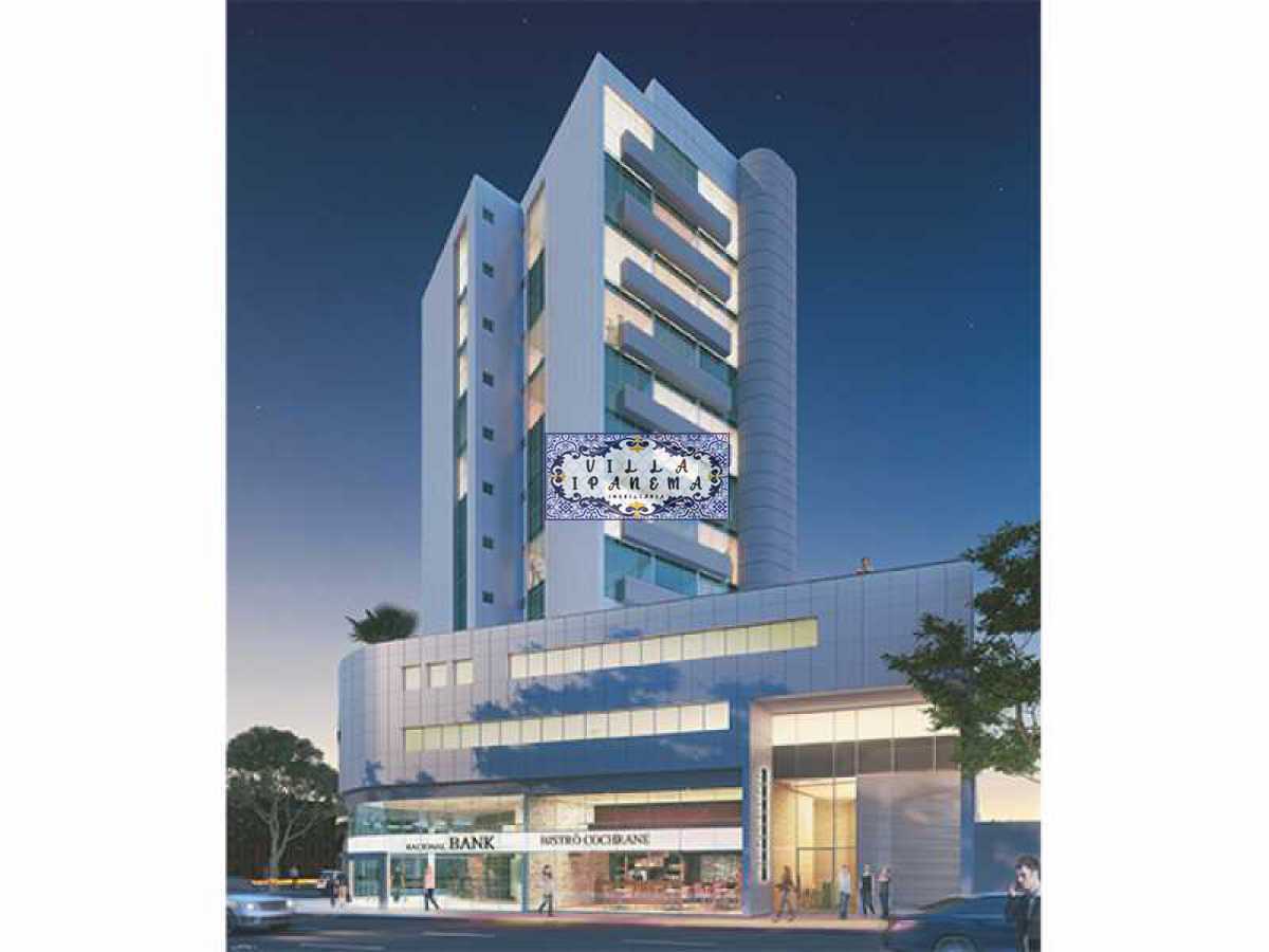 Conheça T do imóvel - Sala Comercial 26m² à venda Rua Almirante Cochrane, Tijuca, Rio de Janeiro - R$ 325.000 - VIN11 - 19 T - 19