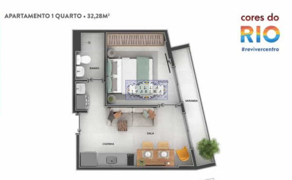 Conheça cores do rio1 do imóvel - Apartamento à venda Rua Irineu Marinho, Centro, Rio de Janeiro - R$ 451.000 - VIN16 - 7 cores do rio1 - 7