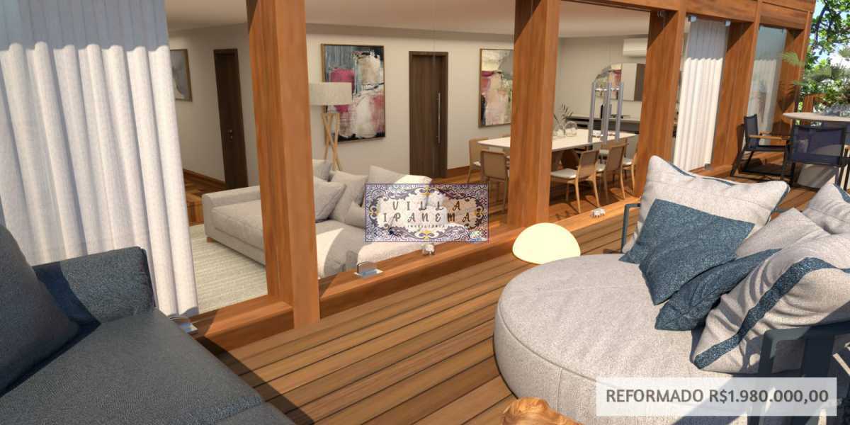 Conheça ch. do imóvel - Casa em Condomínio à venda Estrada da Canoa, São Conrado, Rio de Janeiro - R$ 1.980.000 - IPA000339 - 20 ch. - 20