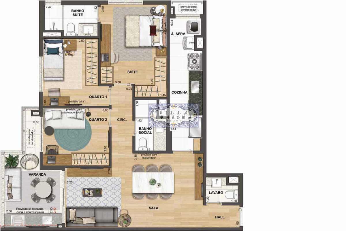 Conheça ga. do imóvel - Apartamento à venda Rua Mariz e Barros, Tijuca, Rio de Janeiro - R$ 1.100.000 - TIJ02 - 27 ga. - 27