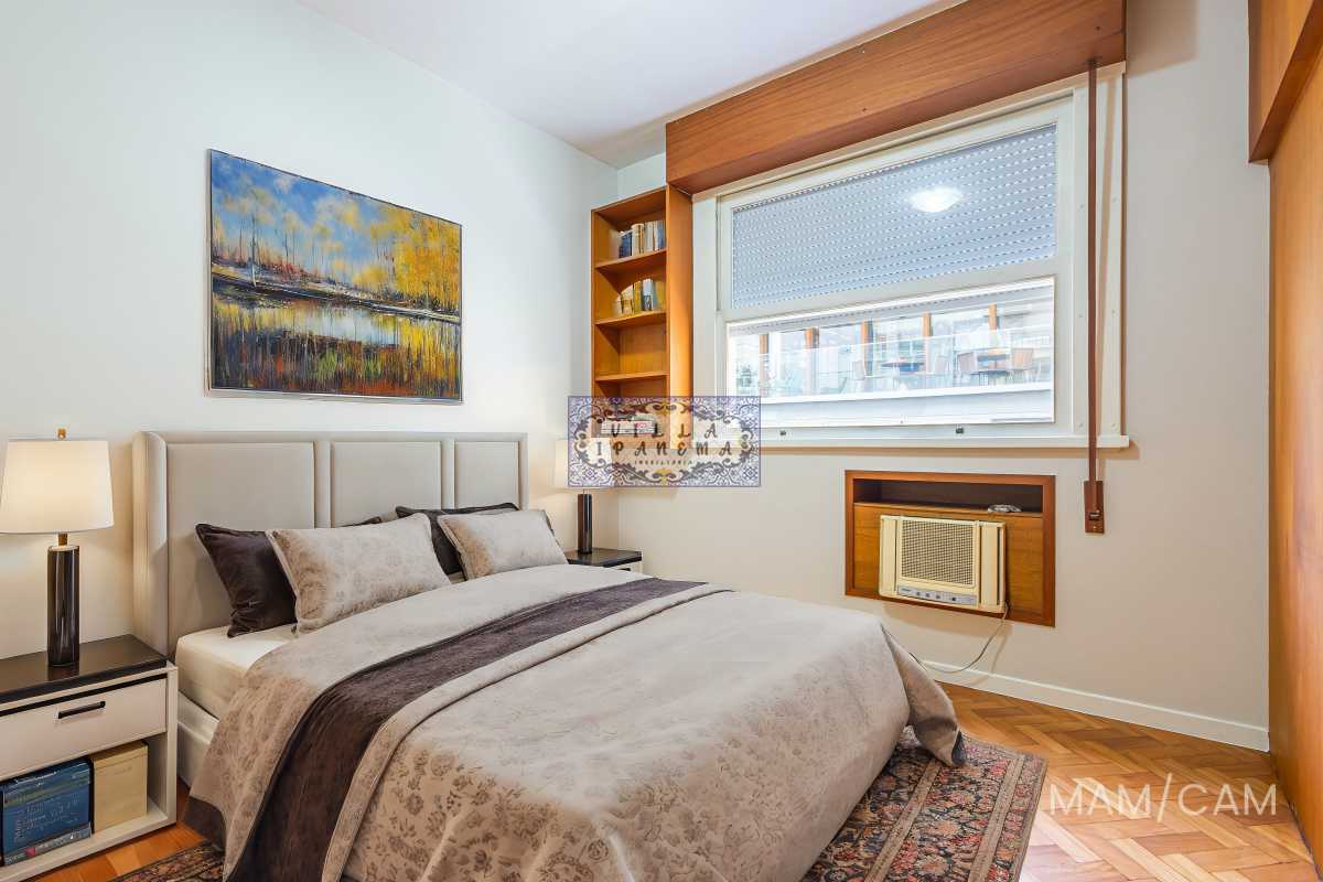 Conheça 22 - Quarto-3 - virtual staged do imóvel - Apartamento à venda Rua Prudente de Morais, Ipanema, Rio de Janeiro - R$ 4.100.000 - IPA230140 - 22 22 - Quarto-3 - virtual staged - 22