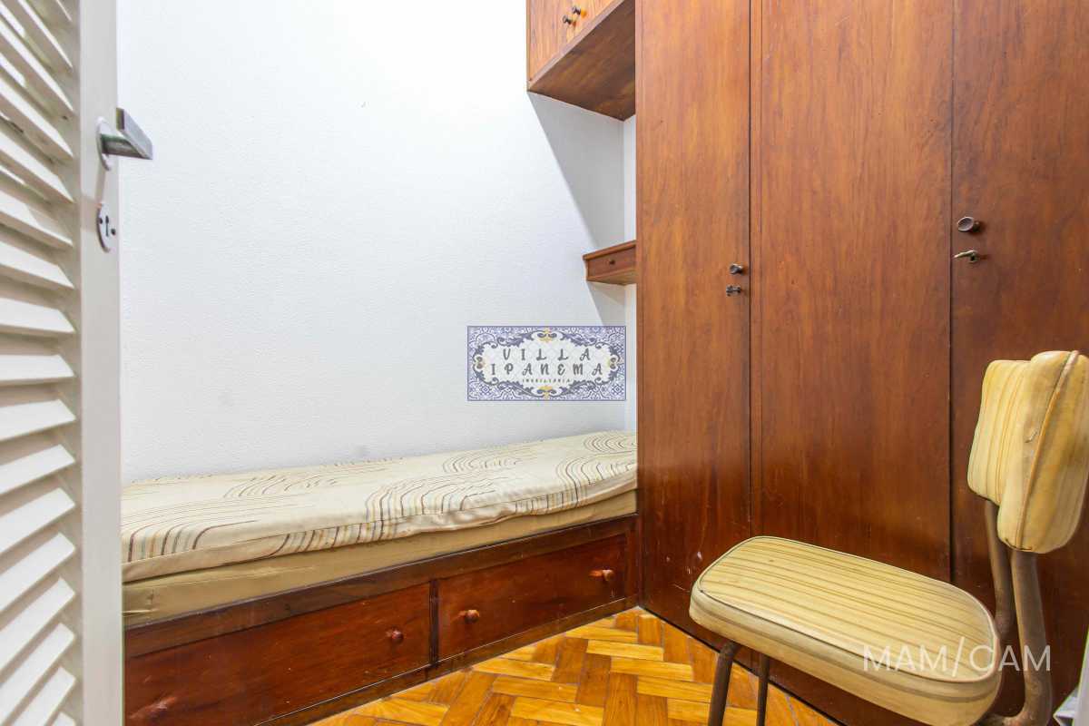 Conheça 34 - Quarto de Empregada 1. do imóvel - Apartamento à venda Rua Prudente de Morais, Ipanema, Rio de Janeiro - R$ 4.100.000 - IPA230140 - 34 34 - Quarto de Empregada 1. - 34