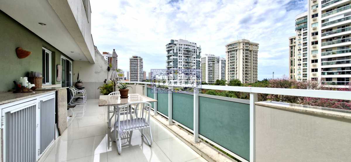Conheça AB do imóvel - Cobertura à venda Rua Malibu, Barra da Tijuca, Rio de Janeiro - R$ 1.580.000 - JF03 - 3 AB - 3