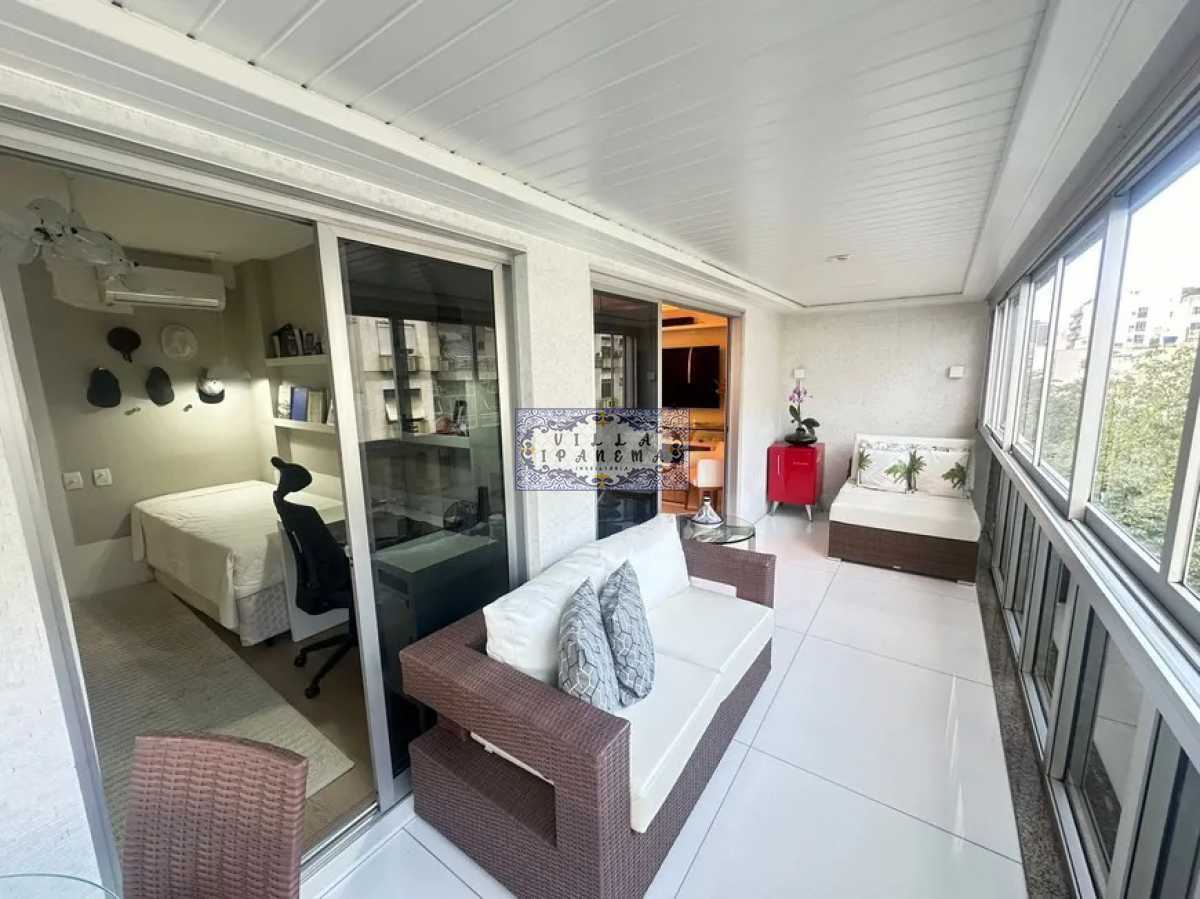 Conheça ab. do imóvel - Apartamento à venda Avenida General San Martin, Leblon, Rio de Janeiro - R$ 3.580.000 - JOS24 - 4 ab. - 4