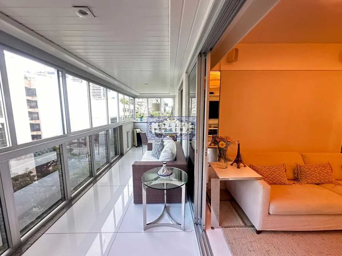 Conheça ad. do imóvel - Apartamento à venda Avenida General San Martin, Leblon, Rio de Janeiro - R$ 3.580.000 - JOS24 - 6 ad. - 6