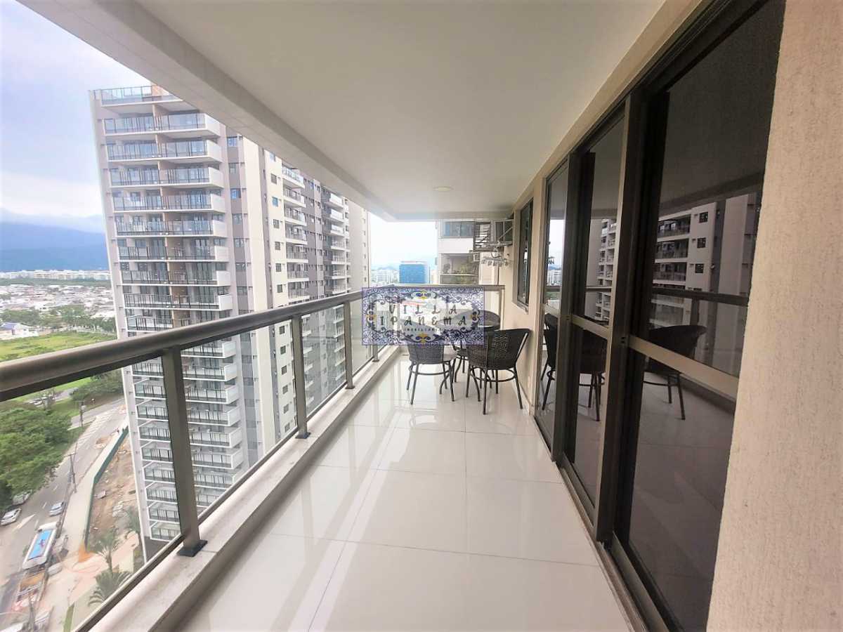 Conheça a do imóvel - APARTAMENTO MOBILIADO E MONTADO, VISTA PARA MONTANHAS E AVENIDA DAS AMÉRICAS - IPA70 - 1 a - 1