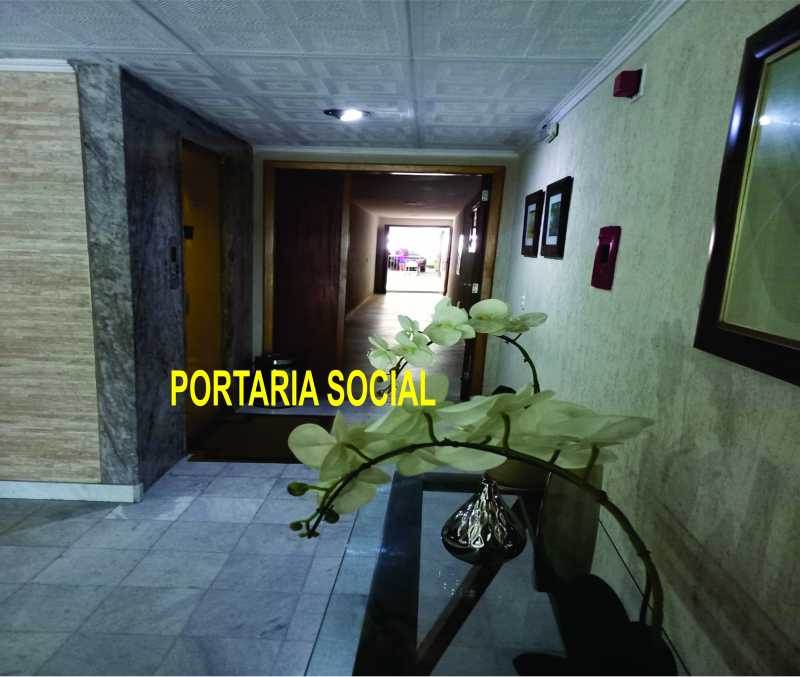 Conheça PORTARIA SOCIAL do imóvel - Apartamento 4 quartos à venda Ramos, Rio de Janeiro - R$ 398.000 - OLAP40003 - 11 PORTARIA SOCIAL - 11