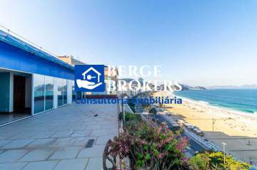 Entrar e Morar - Cobertura à venda Avenida Atlântica, Copacabana, Rio de Janeiro - R$ 13.175.000 - RJCO40031