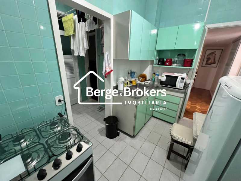 Conheça cozinha do imóvel - Apartamento para alugar Rua Barão de Ipanema, Copacabana, Rio de Janeiro - R$ 4.800 - RJAP20724 - 16 cozinha - 16