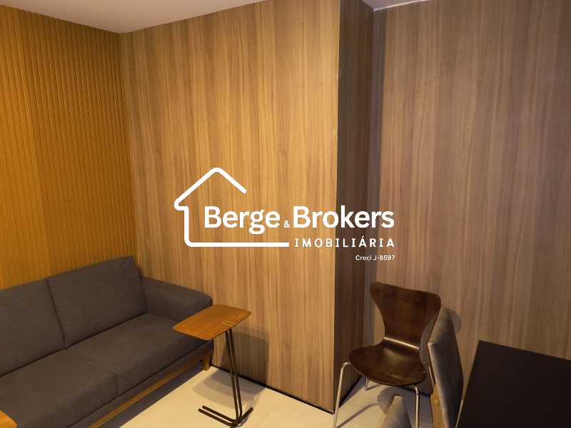 Conheça PORTARIA do imóvel - Apartamento 1ª locação varandinha,sala e quarto com vaga de garagem a venda na Tijuca - RJAP10376 - 21 PORTARIA - 21