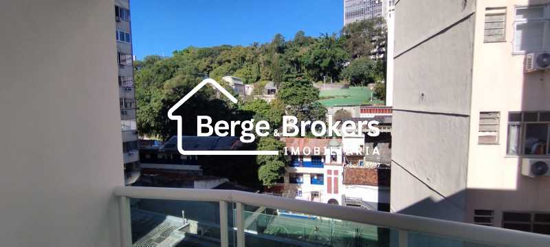 Conheça VISTA DA VARANDA do imóvel - Apartamento 3 quartos à venda Botafogo, Rio de Janeiro - R$ 1.380.000 - RJAP30764 - 6 VISTA DA VARANDA - 6