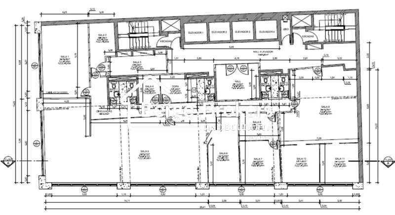 Conheça PLANTA DA SALA do imóvel - Salão para alugar Rua Primeiro de Março, Centro, Rio de Janeiro - R$ 8.944 - RJSG00008 - 7 PLANTA DA SALA - 7