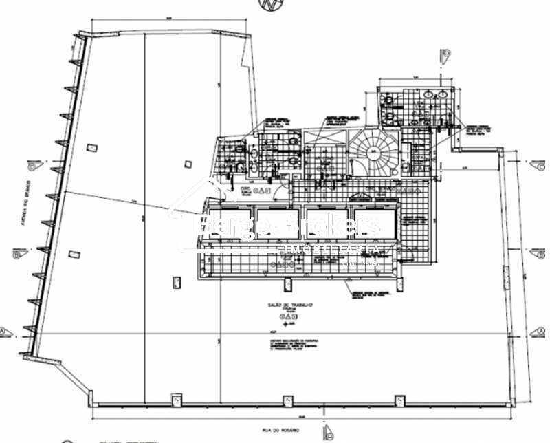 Conheça PLANTA DA SALA do imóvel - Salão para alugar Avenida Rio Branco, Centro, Rio de Janeiro - R$ 12.272 - RJSG00009 - 7 PLANTA DA SALA - 7