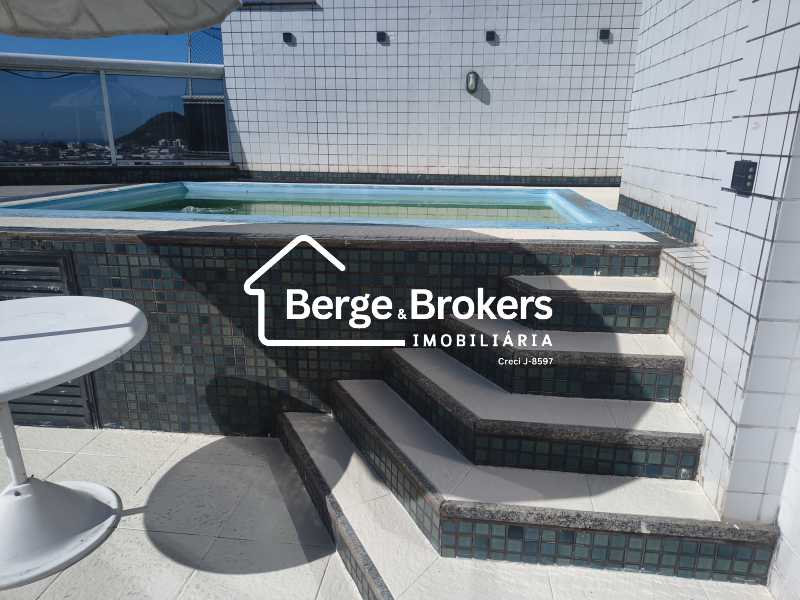 Conheça piscina Cobertura1. do imóvel - Apartamento à venda Rua Alfredo Volpi, Recreio dos Bandeirantes, Rio de Janeiro - R$ 1.300.000 - RJAP40192 - 33 piscina Cobertura1. - 33