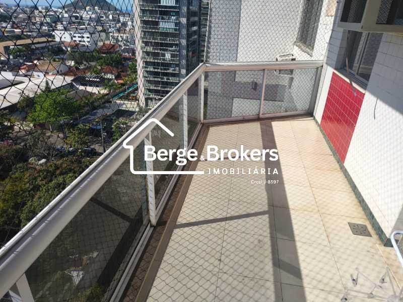 Conheça varanda1. do imóvel - Apartamento à venda Rua Alfredo Volpi, Recreio dos Bandeirantes, Rio de Janeiro - R$ 1.300.000 - RJAP40192 - 7 varanda1. - 7