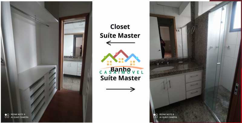 Suíte master closet e banho - 19