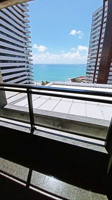 Conheça Varanda 01 do imóvel - Ocean View Residence 2 quartos para locação em Petrópolis. - CBAP20016 - 1 Varanda 01 - 1