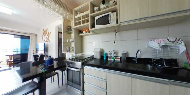 Conheça TV-Cozinha do imóvel - Flat 2 quartos para venda e aluguel Cotovelo (Distrito Litoral), Parnamirim - R$ 255.000 - CBFL20001 - 3 TV-Cozinha - 3