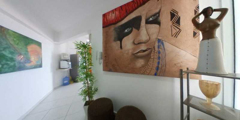 Conheça TV-Entrada da Unidade do imóvel - Flat 2 quartos para venda e aluguel Cotovelo (Distrito Litoral), Parnamirim - R$ 255.000 - CBFL20001 - 4 TV-Entrada da Unidade - 4
