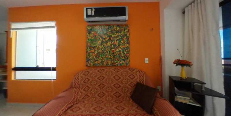Conheça TV-Sala do imóvel - Flat 2 quartos para venda e aluguel Cotovelo (Distrito Litoral), Parnamirim - R$ 255.000 - CBFL20001 - 9 TV-Sala - 9