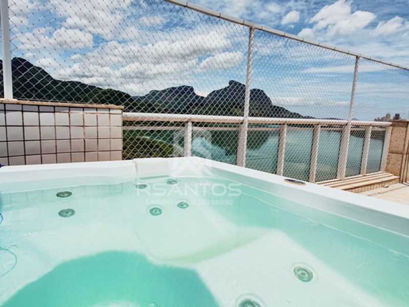 Conheça 16. do imóvel - Cinematográfica Cobertura duplex 4 quartos 2 suites 4 vagas sol da manha no Soul Península Barra da Tijuca! - JPCO40037 - 17 16. - 17