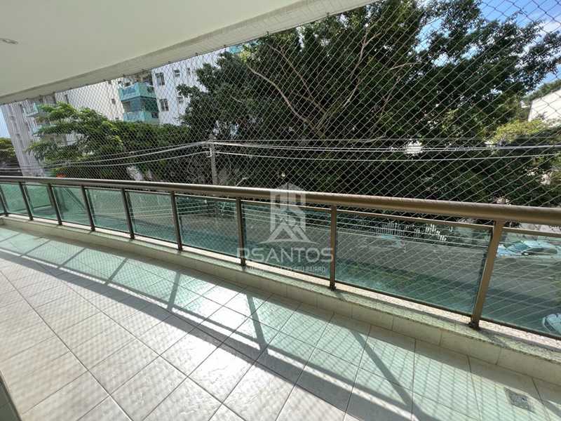 Conheça 0 2. do imóvel - Freguesia- Apartamento 131m² vazio, 3 quartos, varandão . - JPAP30243 - 2 0 2. - 2