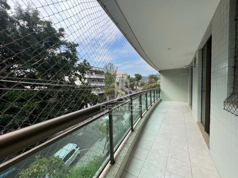 Conheça 1 2. do imóvel - Freguesia- Apartamento 131m² vazio, 3 quartos, varandão . - JPAP30243 - 1 1 2. - 1