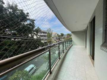 Freguesia- Apartamento 131m² vazio, 3 quartos, varandão . - JPAP30243