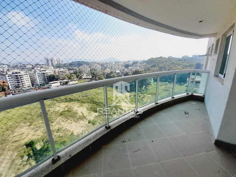 Conheça 3 do imóvel - Pechincha - Lindo apartamento, varandão, 3 quartos, suíte, 2 vagas, lazer! - JPAP30283 - 3 3 - 3