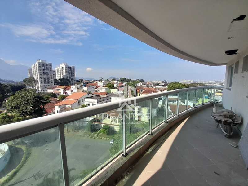 Conheça 4 do imóvel - Pechincha - Lindo apartamento, varandão, 3 quartos, suíte, 2 vagas, lazer! - JPAP30283 - 4 4 - 4