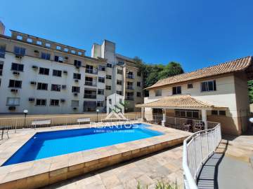Quintas do Valqueire - Apartamento VAZIO - Sala - 2 Quartos - Vista Livre - Lazer - Segurança - Financia - JPAP20625