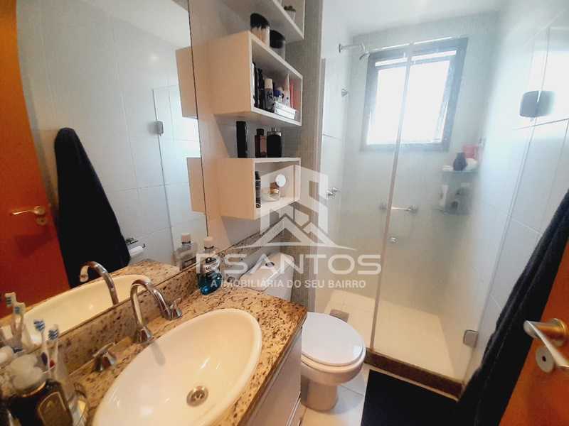 Conheça 18 do imóvel - Condomínio Freedom Club Residence. Apartamento com 82m², varandão, sol da manhã. - JPAP30352 - 22 18 - 22