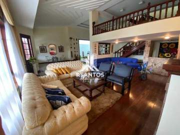 Ótima localização - Excelente casa 600m², Condomínio Vilarejo. 4 suítes, área gourmet com churrasqueira, piscina. - JPCN60002