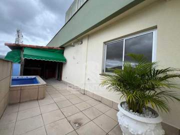 Ótima localização - Centrão da Taquara - Cobertura com vista livre, 4 quartos, piscina, área gourmet e 2 vagas. - JPCO40060