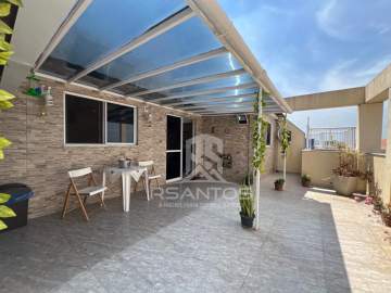 Ótima localização - Maravilhosa cobertura com 157m², terração com vista livre e sol da manhã. - JPCO40065