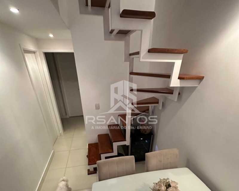 Conheça 04 do imóvel - Taquara- Excelente cobertura de 112m2 com piscina, churrasqueira, 3qtos suíte1,vista livre, sol da manhã e 2vagas - JPCO30138 - 6 04 - 6