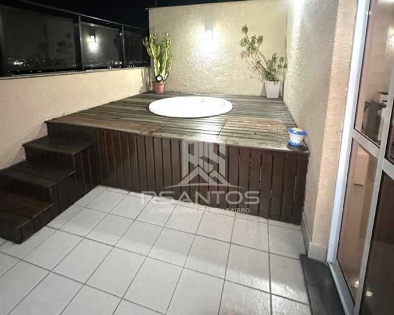 Conheça 19 do imóvel - Taquara- Excelente cobertura de 112m2 com piscina, churrasqueira, 3qtos suíte1,vista livre, sol da manhã e 2vagas - JPCO30138 - 3 19 - 3