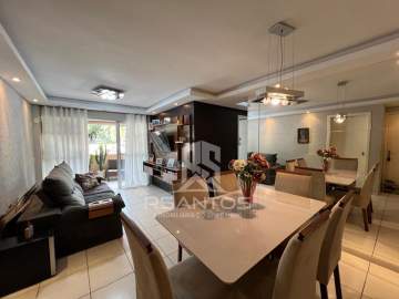 Ótima localização - Condomínio Mirante Campestre - Apartamento com 3 quartos, varanda e vista livre. - JPAP30454