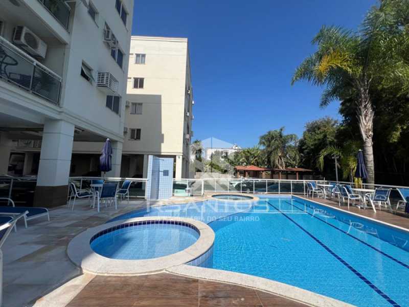 Conheça 0019. do imóvel - Apartamento no Pechincha - Padrão com 2 quartos, suíte e varanda. - JPAP20997 - 1 0019. - 1