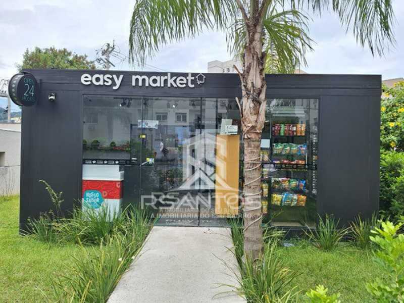 Conheça 24 do imóvel - Ótima localização Apto 2qtos Condomínio Dez Jacarepaguá, varanda, vista livre, vaga, lazer e ao lado do novo novo shopping - JPAP21005 - 22 24 - 22