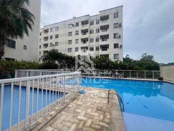 Taquara - Apartamento com 2 quartos, suíte, varanda e lazer com piscina. - JPAP21142